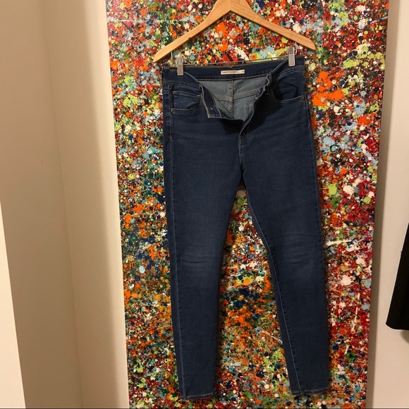 Designers Levi’s 729 Jeans worn once